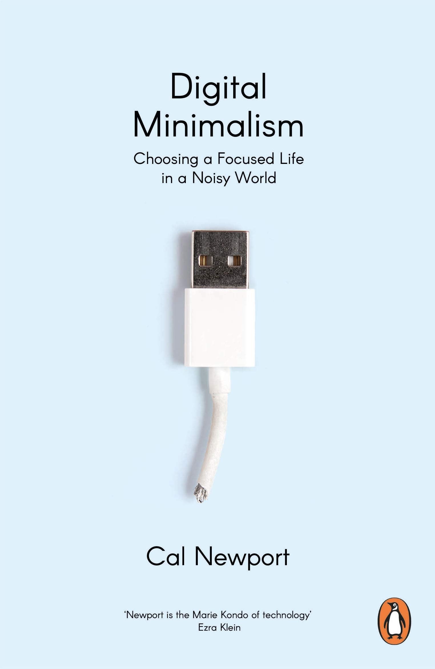 Cover of Digital Minimalism by Cal Newport